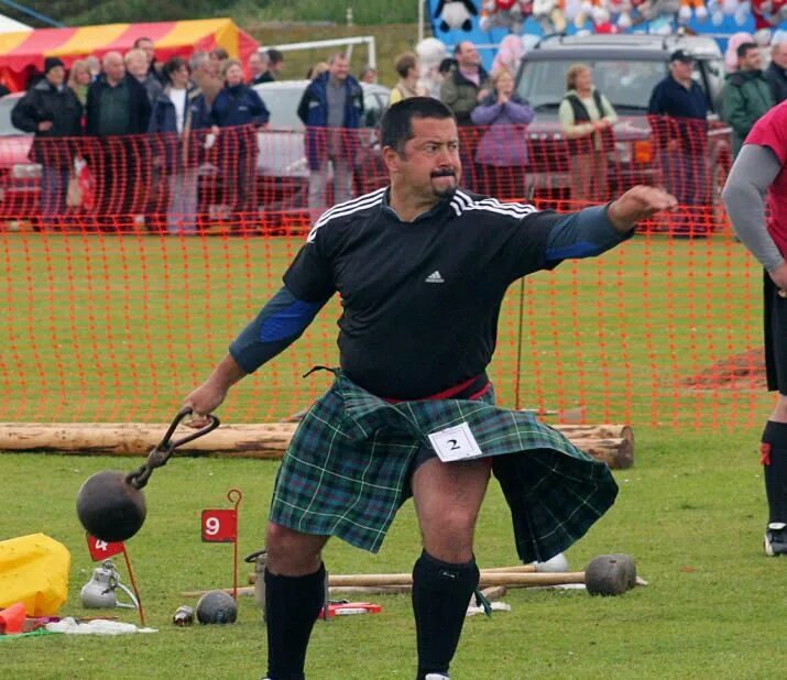 Hammer throw highland games