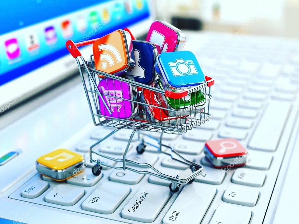 Интернет магазин. Интернет торговля. Интернет магазины продукции. Интернет торговля. Тележка с товарами.