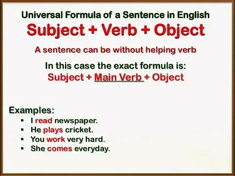 Subject and object in sentences. Subject verb object. subject verb object в английском языке. subject verb object примеры. subject+verb+object examples.