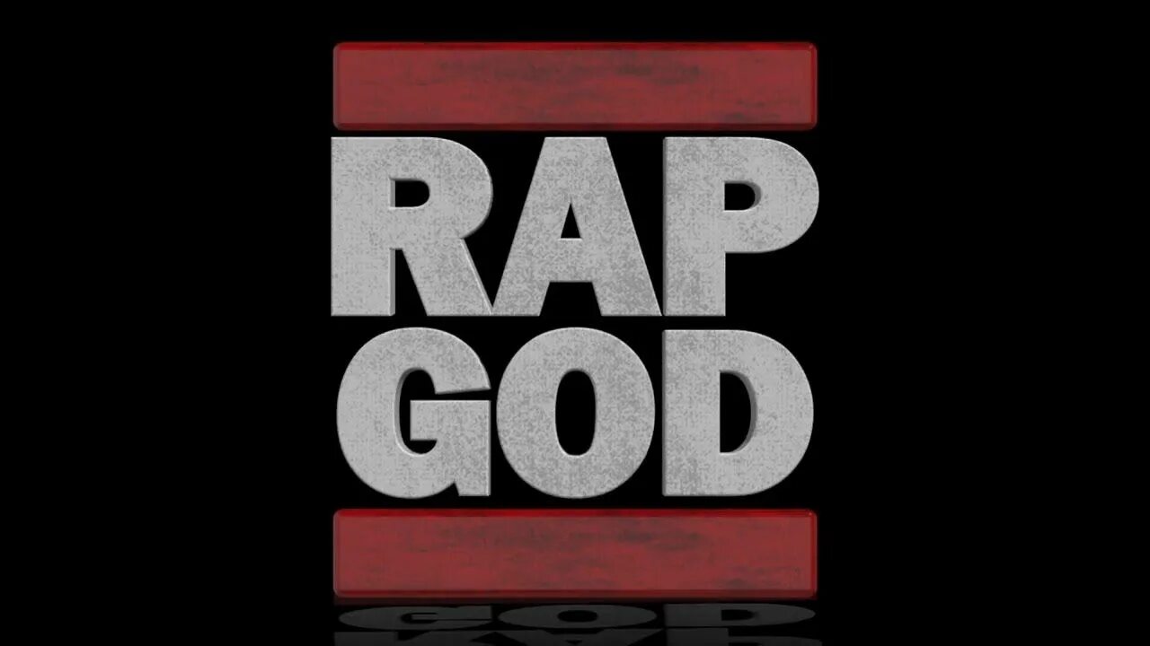 Rap god lyrics. Рэп год. Эминема Rap God. Рэп Бог. Rap God обложка.