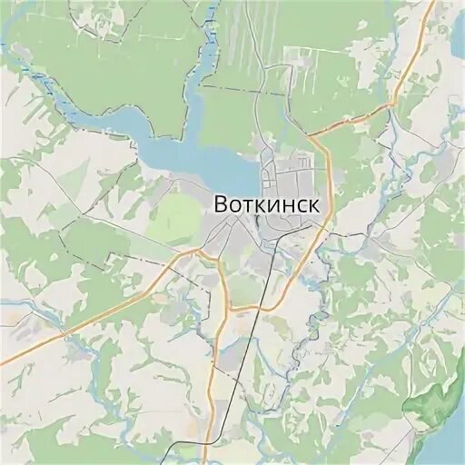 Где находится город воткинск
