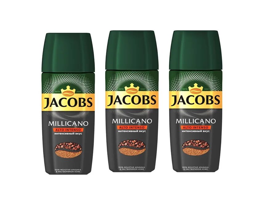 Кофе растворимый миликано. Кофе Якобс Миликано Альто Интенсо. Jacobs Millicano 90г. Миликано Альто Интенсо кофе 90гр. Jacobs. Millicano Alto intenso 90 гр. стекл.банка.