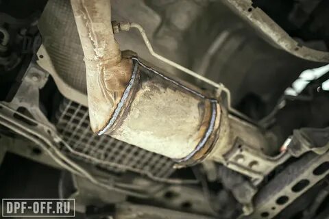 Где находится сажевый фильтр