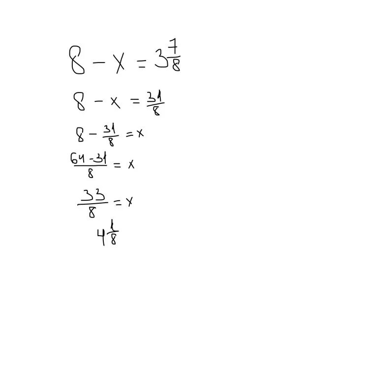 Решение уравнений (8-3z)-(4+2x)=9. Уравнение 8 минус Икс равно 5 целых 3/7. Реши уравнение 6 целых минус 3 целых 4/9. Уравнение 8/3 равно 3.