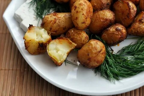 Жареная картошка в кожуре