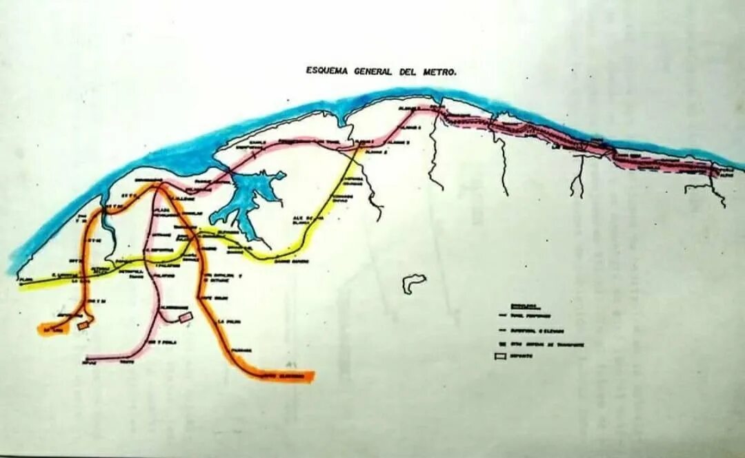Гаванский метрополитен. Метро Гаваны. Метро на Кубе. Проект Гаванского метро.