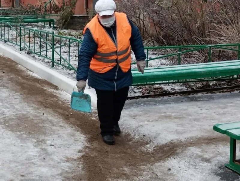 Ничем не посыпали