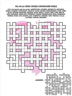 Words crossword puzzle