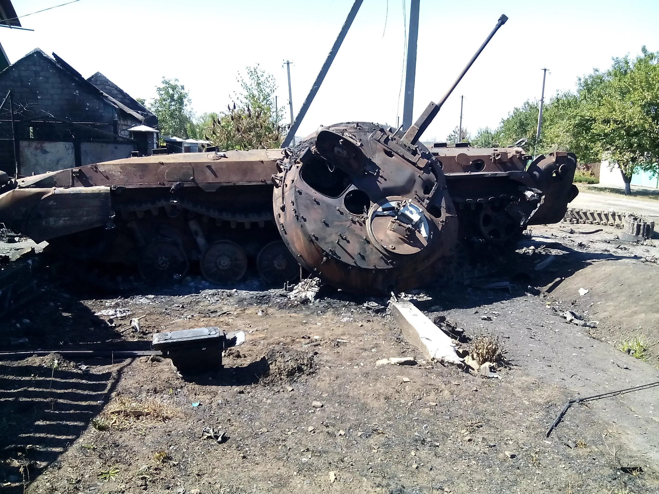 Подбитая техника в курской. БМП 1 Донбасс.