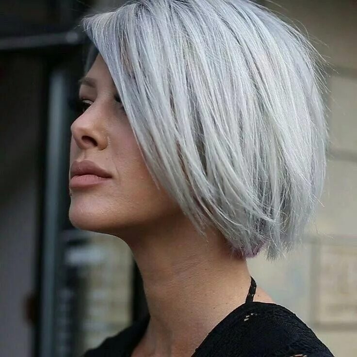 Женские стрижки пепельного цвета волос Short Hairstyle 2018 Cute hairstyles for short hair, Super short hair, Short hai