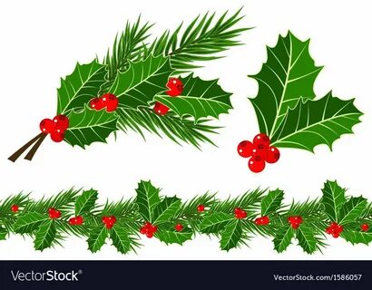 Christmas leaves