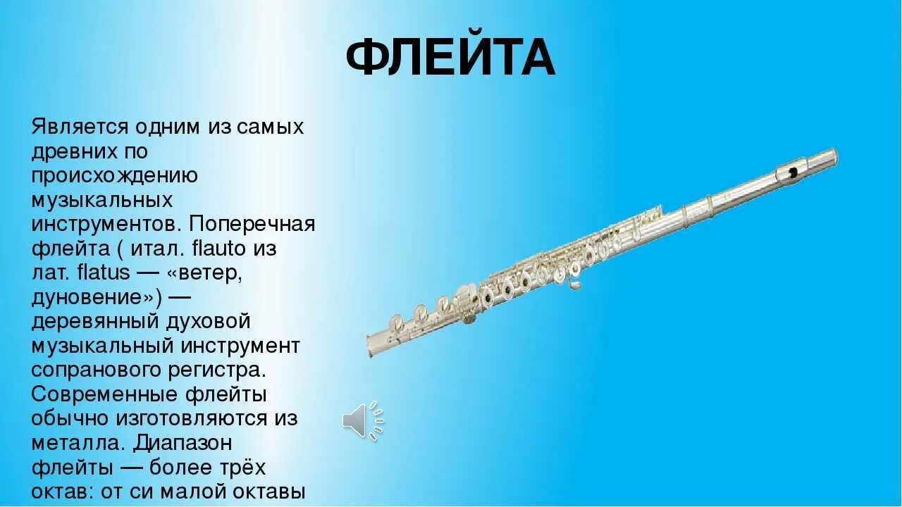 Краткое содержание флейты
