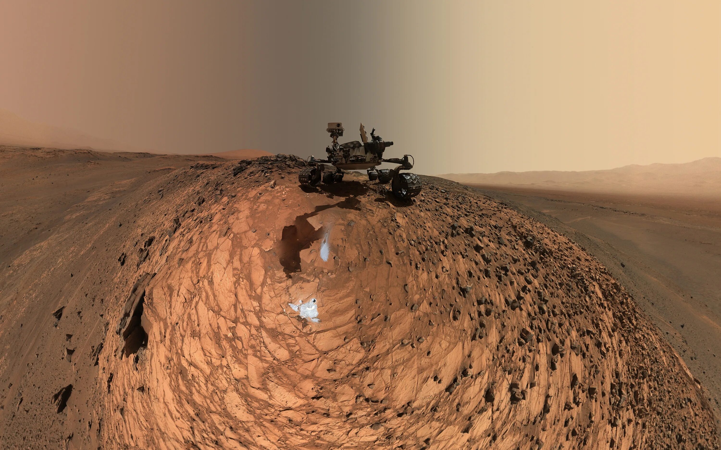 Left on mars