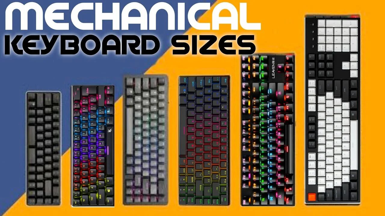 Keyboard sizes