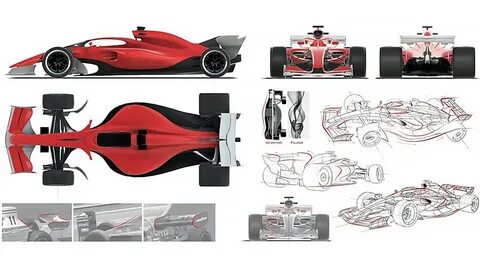 Formula 1 - технический регламент болидов 2021 года 