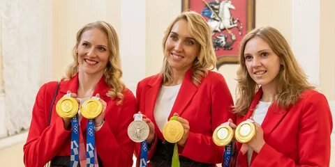 Олимпийские чемпионки по синхронному