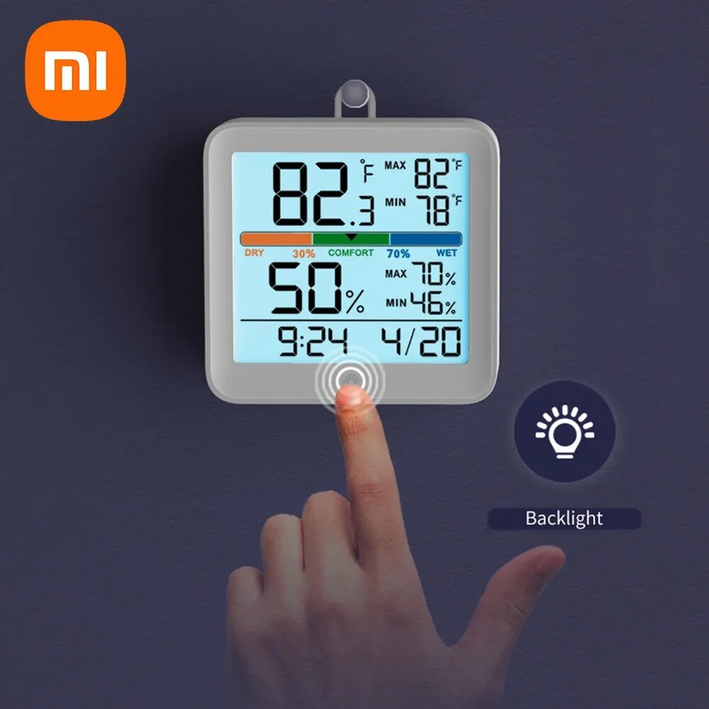 Xiaomi temperature humidity monitor. Xiaomi temperature and humidity monitor. xiaomi temperature and humidity monitor pro bhr5435gl white. xiaomi temperature and humidity monitor clock. домашняя метеостанция с часами xiaomitemperature and humidity monitor clock (46619).