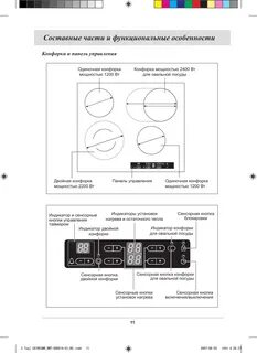 Инструкция плиты самсунг
