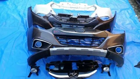 Передний бампер hyundai ix35