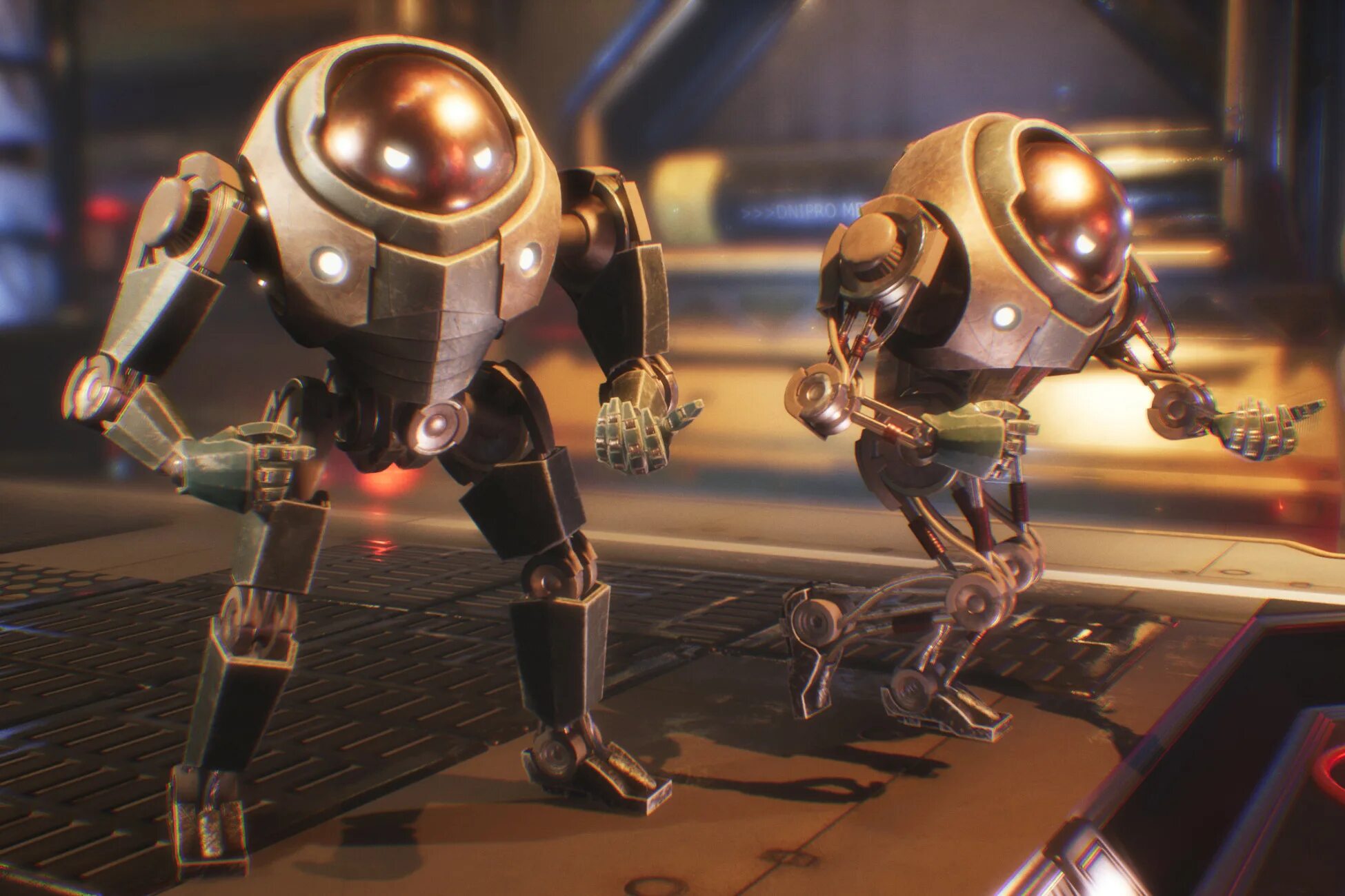 Robots vs aliens