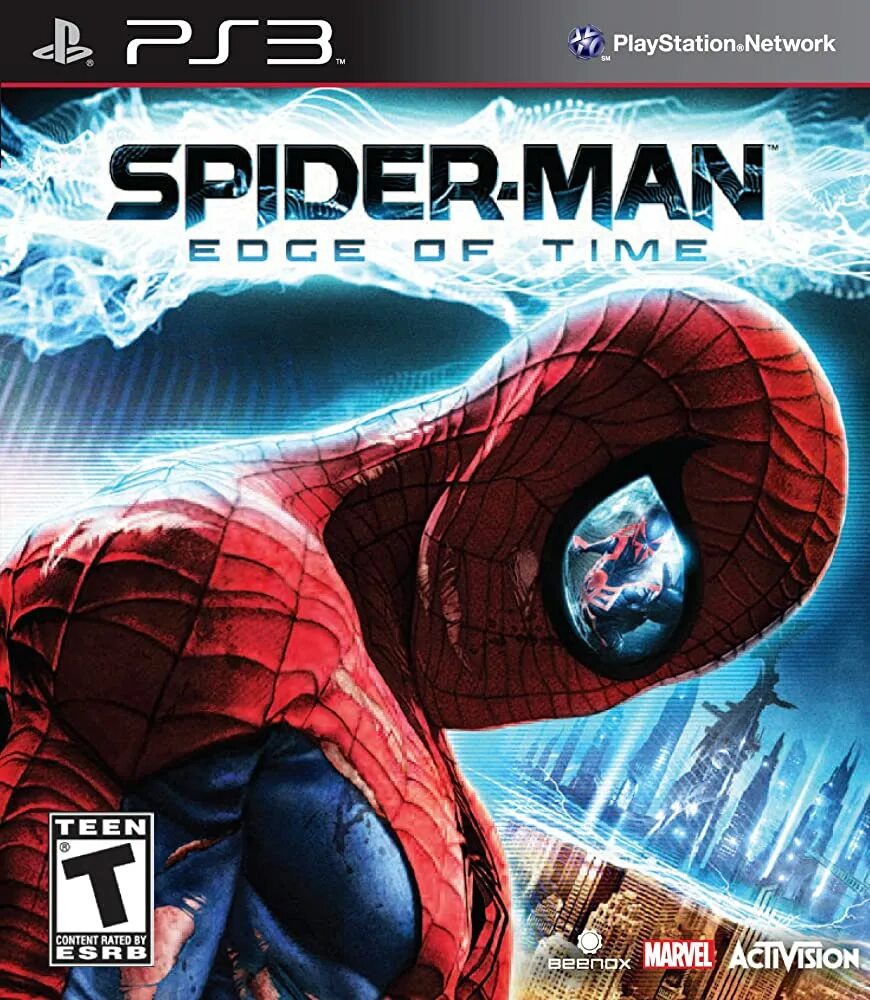 Человек паук плейстейшен. Spider man ps3. Диск человек паук на ps3. Spider man Edge of time ps3 диск. Игры на плейстейшен 4 игра человек паук.