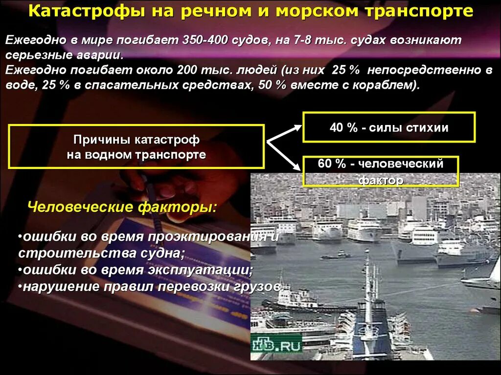 Транспорт опасные объекты. Катастрофа на речном транспорте. Причины аварии на судне. Причины аварий на водном транспорте. Аварии на морском транспорте.