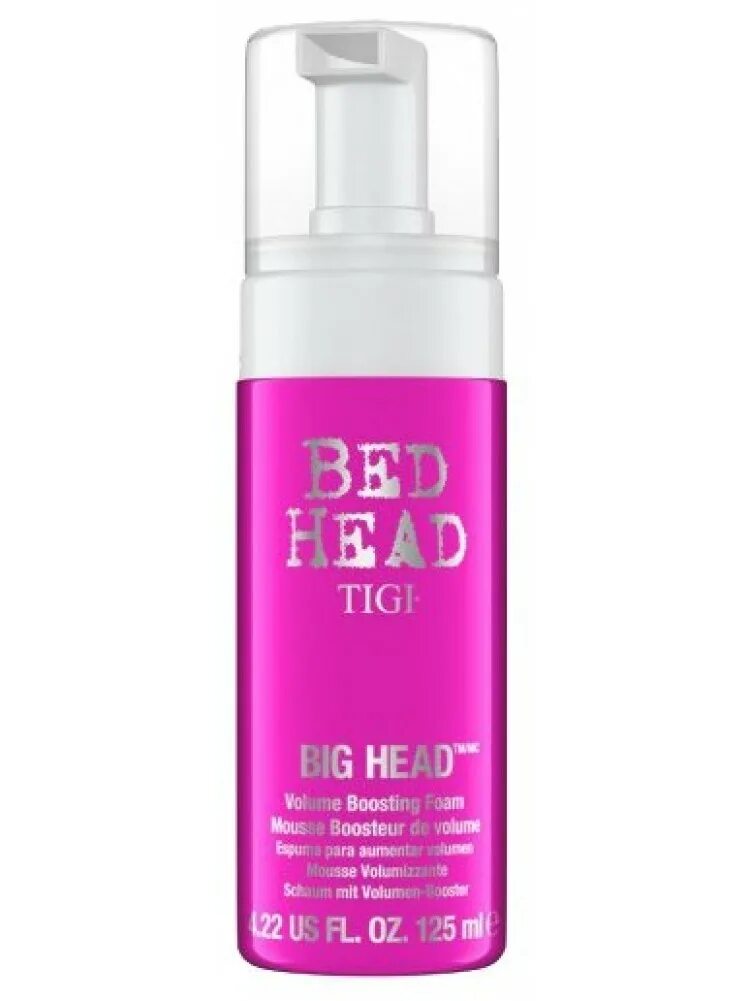 Бед хед Тиджи пенка. Tigi Bed head пенка для волос. Tigi Bed head пенка для объема. Пена для придания объема волосам Bed head, 125мл big head Tigi 67095692. Косметика для объема волос