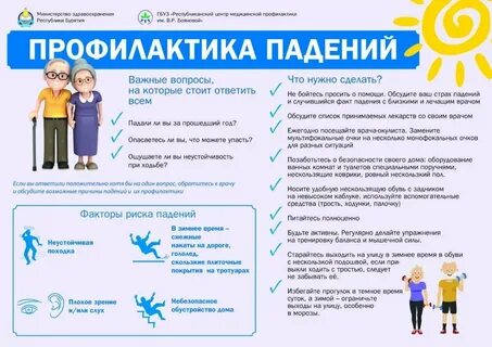 Профилактика падений в старческом возрасте