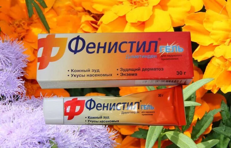 Аналоги фенистила геля от укусов насекомых