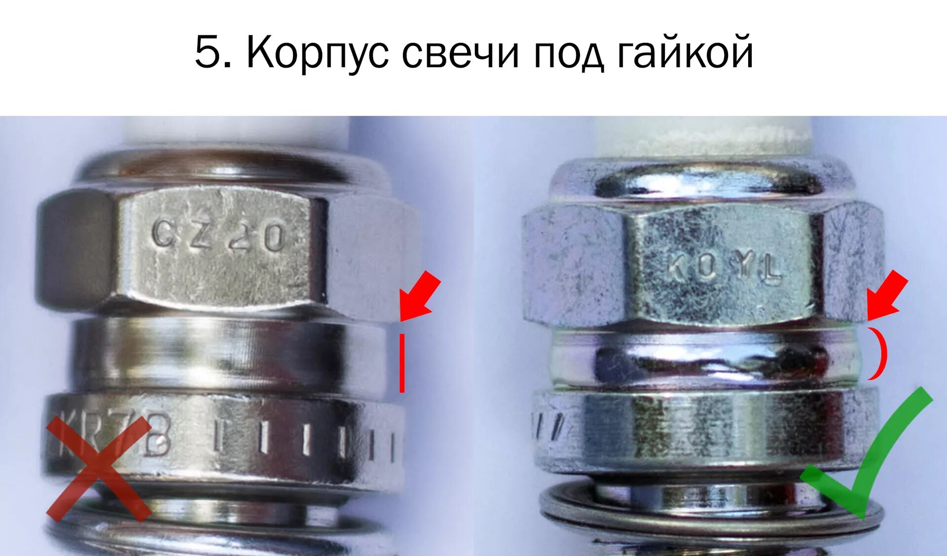 Как проверить иридиевую свечу на подлинность. Как проверить иридиевую свечу на подлинность
