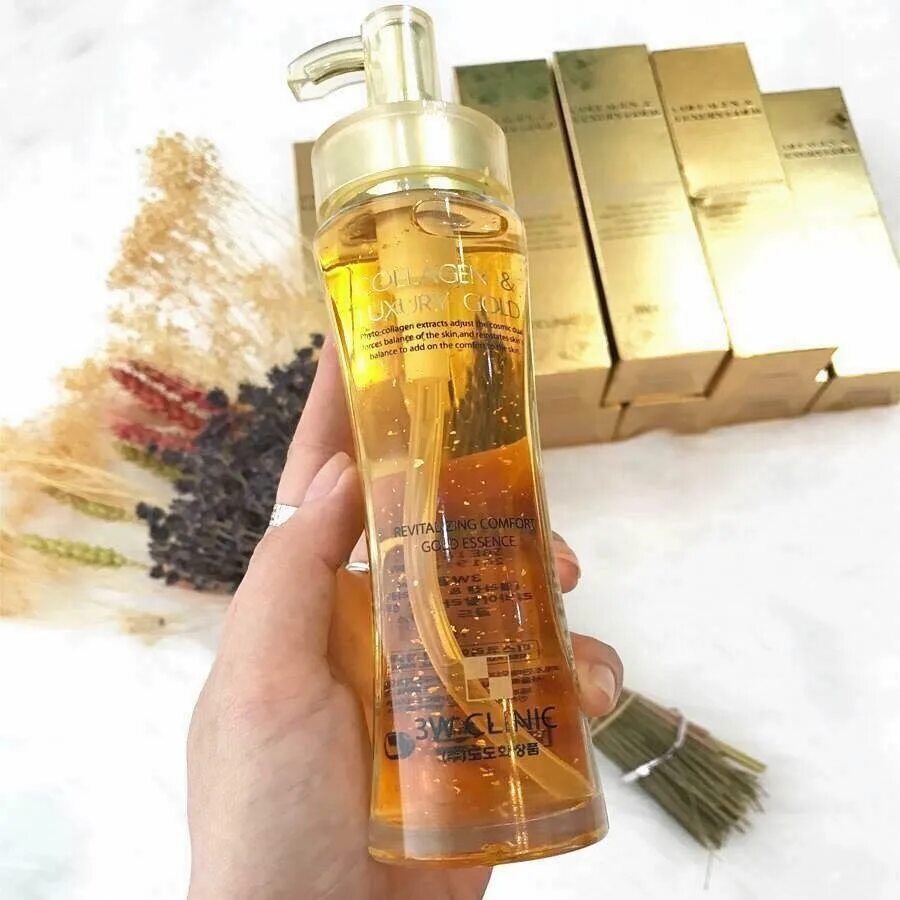 3w Clinic Collagen & Luxury Gold Revitalizing Comfort Gold Essence. 3w Clinic Collagen & Luxury Gold Revitalizing Comfort Gold Essence эссенция для лица. 3w Clinic Collagen & Luxury Gold Revitalizing Comfort Gold Essence 150 мл.. 3 W Clinic Collagen Luxury Gold Revitalizing Comfort. Восстанавливающая эссенция