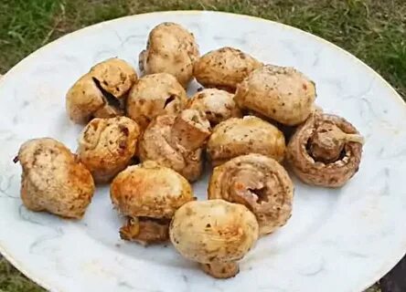 Как замариновать шампиньоны для мангала с чесноком