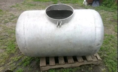 Бочку алюминиевую