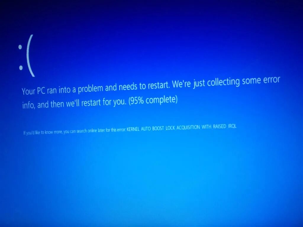 Kernel auto boost lock