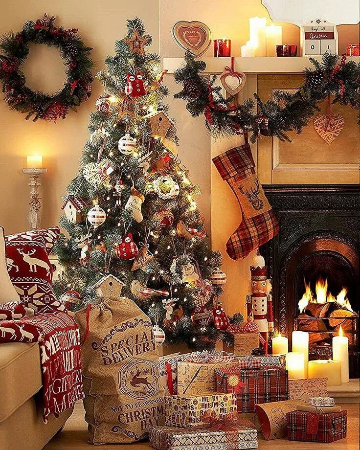 Обои Christmas trees, Рождественские елки на рабочий стол