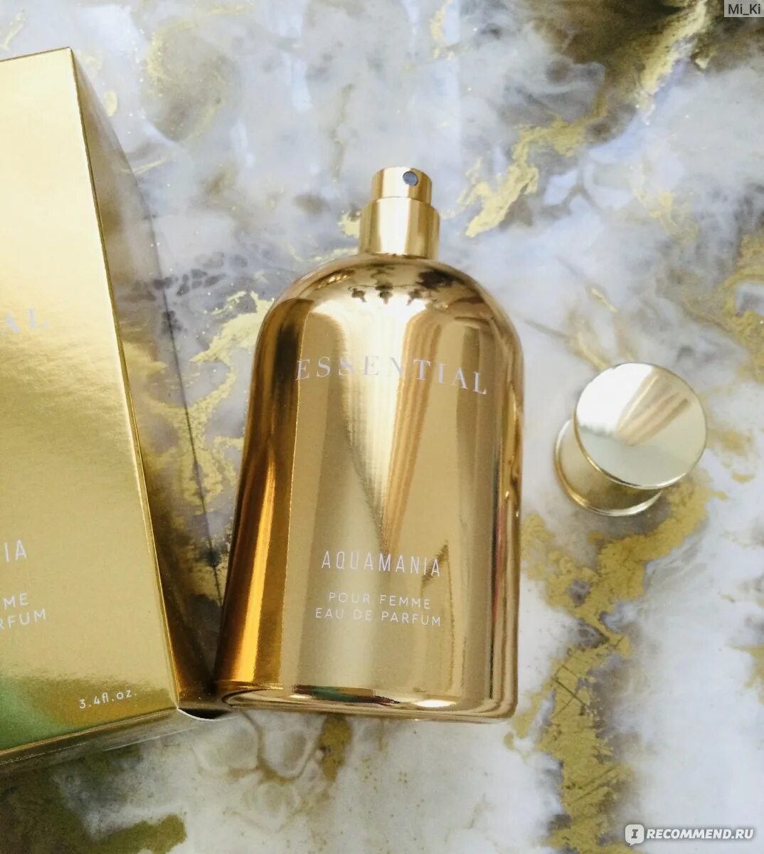 Aquamania essential. Essential Parfums Aquamania. Aquamania Essential туалетная вода. Essential Aquamania женская туалетная вода. Духи Aquamania Gold.