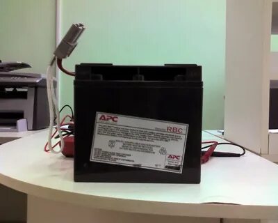 Проверка аккумулятора ибп