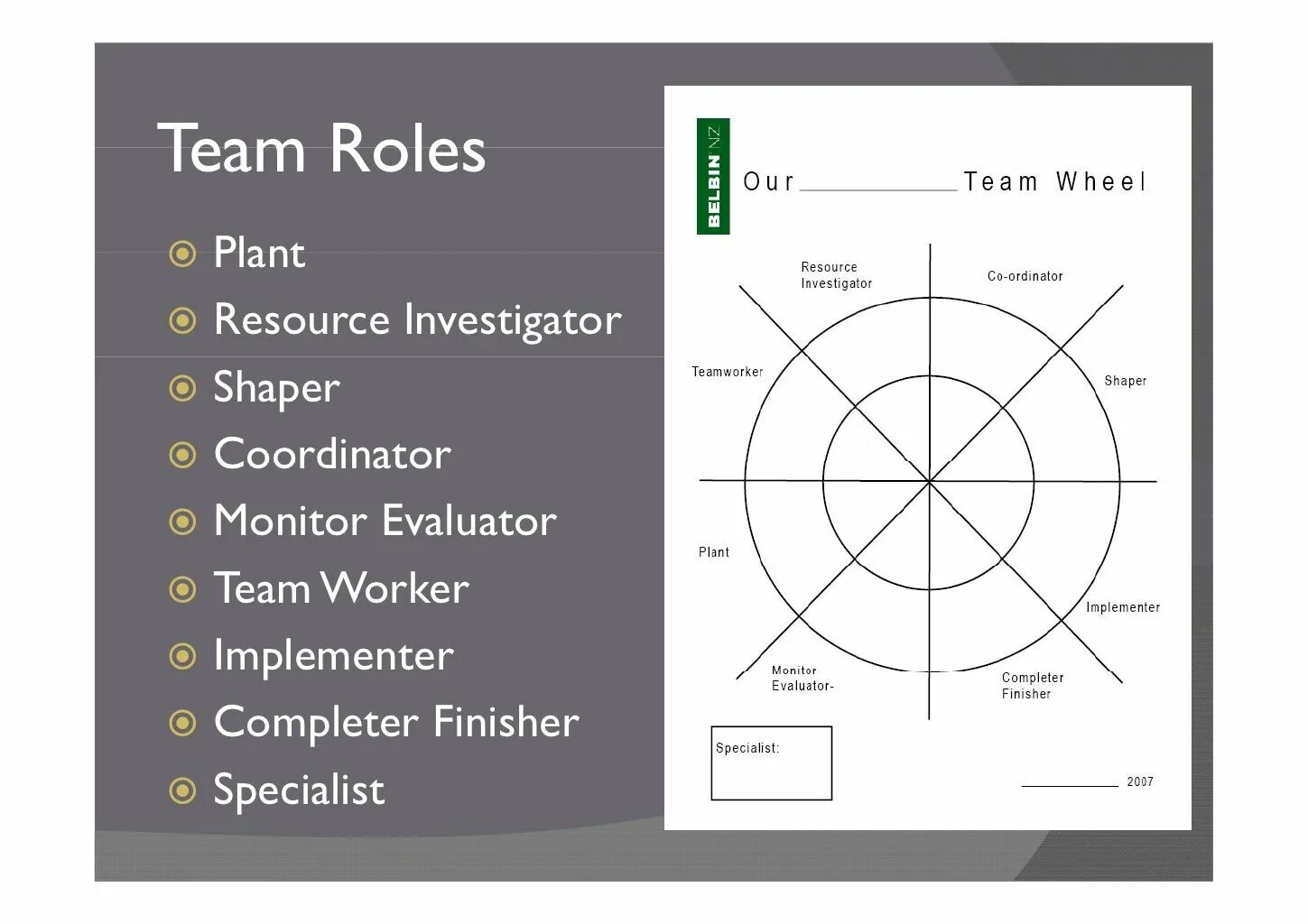 Belbin roles. Тест Белбина. Belbin's (2000) Team roles. Team roles