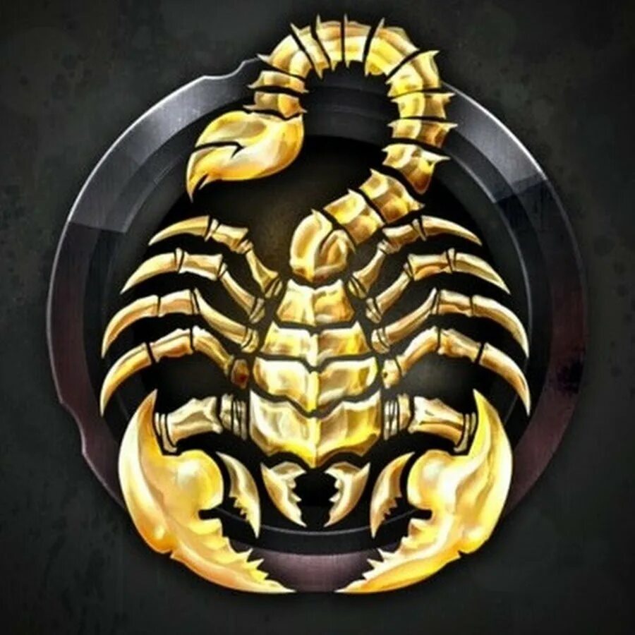 Клан скорпиона мортал комбат. Mortal Kombat Scorpion символика. Скорпион на аву. Красивый Скорпион.