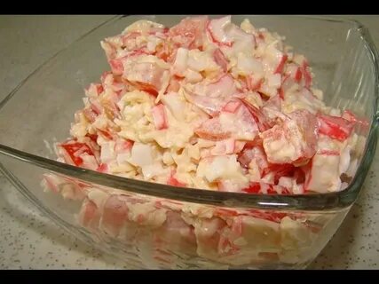 Крабовые палочки с селедкой