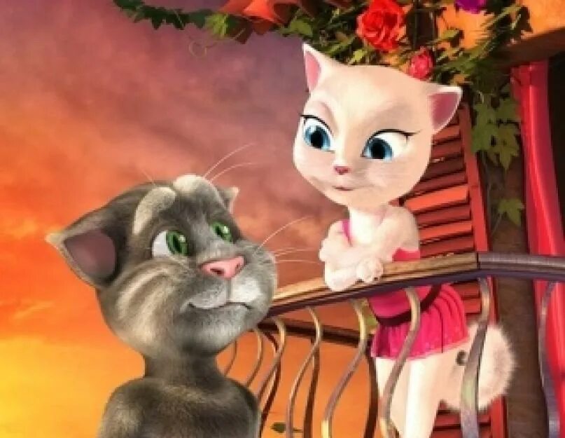 Tom and Angela. Tom talking Angela. Говорящий том операция