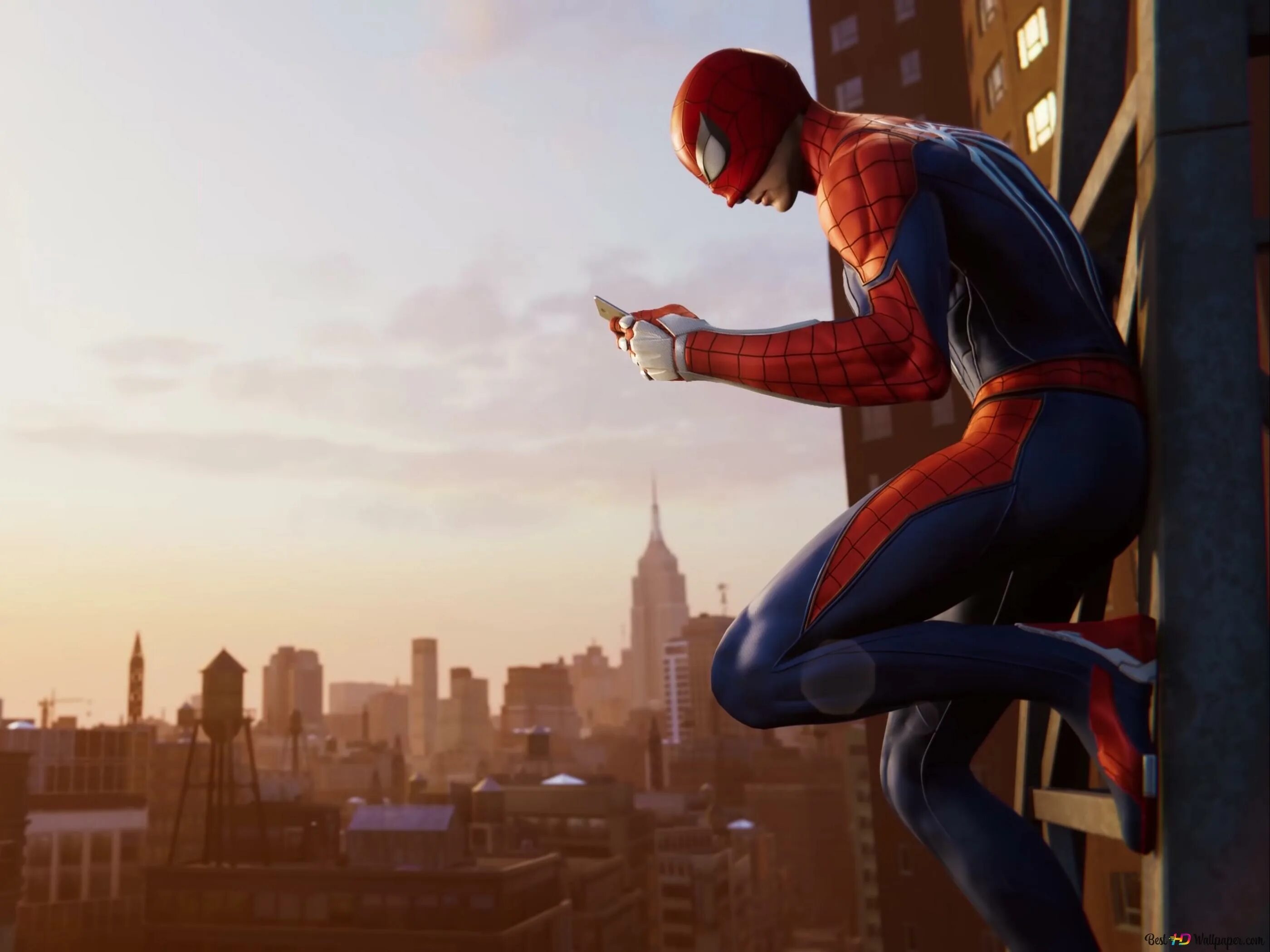 Человек паук утро. Нью-йорк marvel spider-man ps4. человек паук игра 2018 нью йорк. spider man 2019 игра. человек паук игра на пс4.