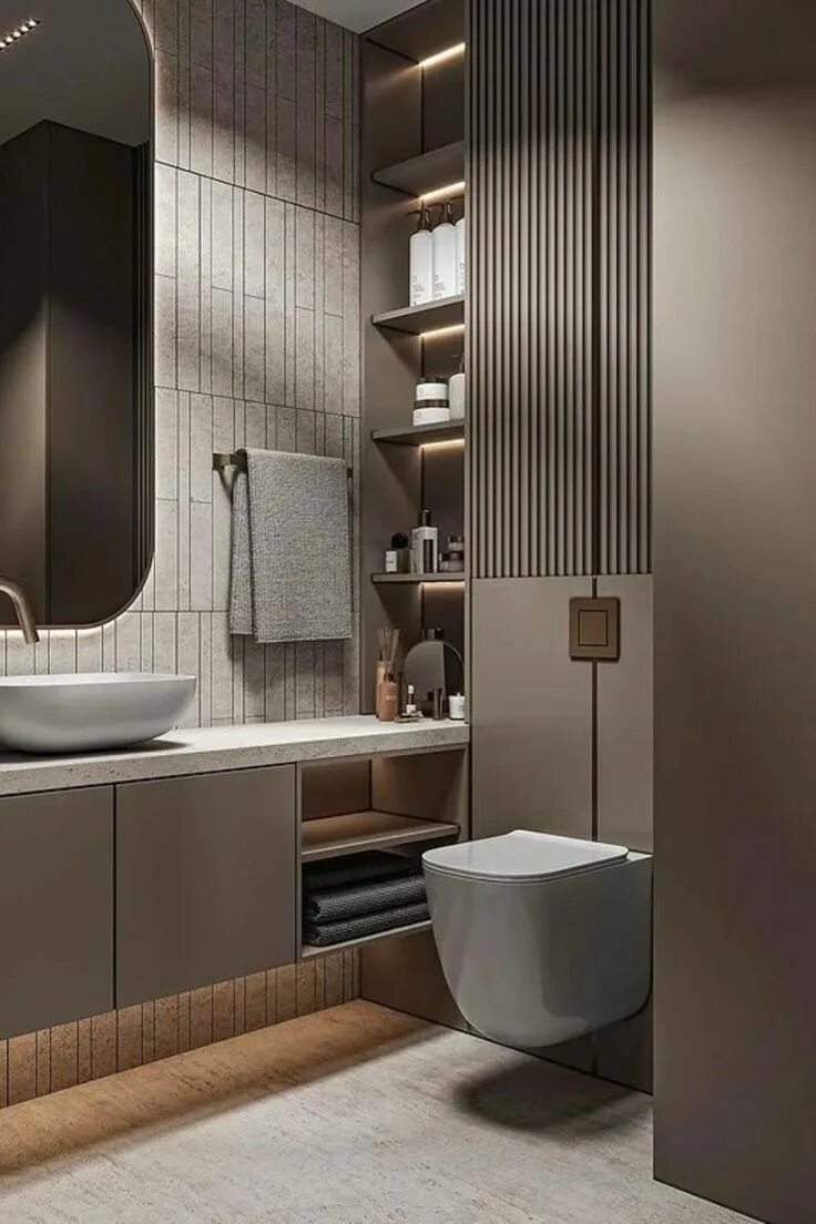 Современный совмещенный санузел 2023 My Sweet Home ВКонтакте