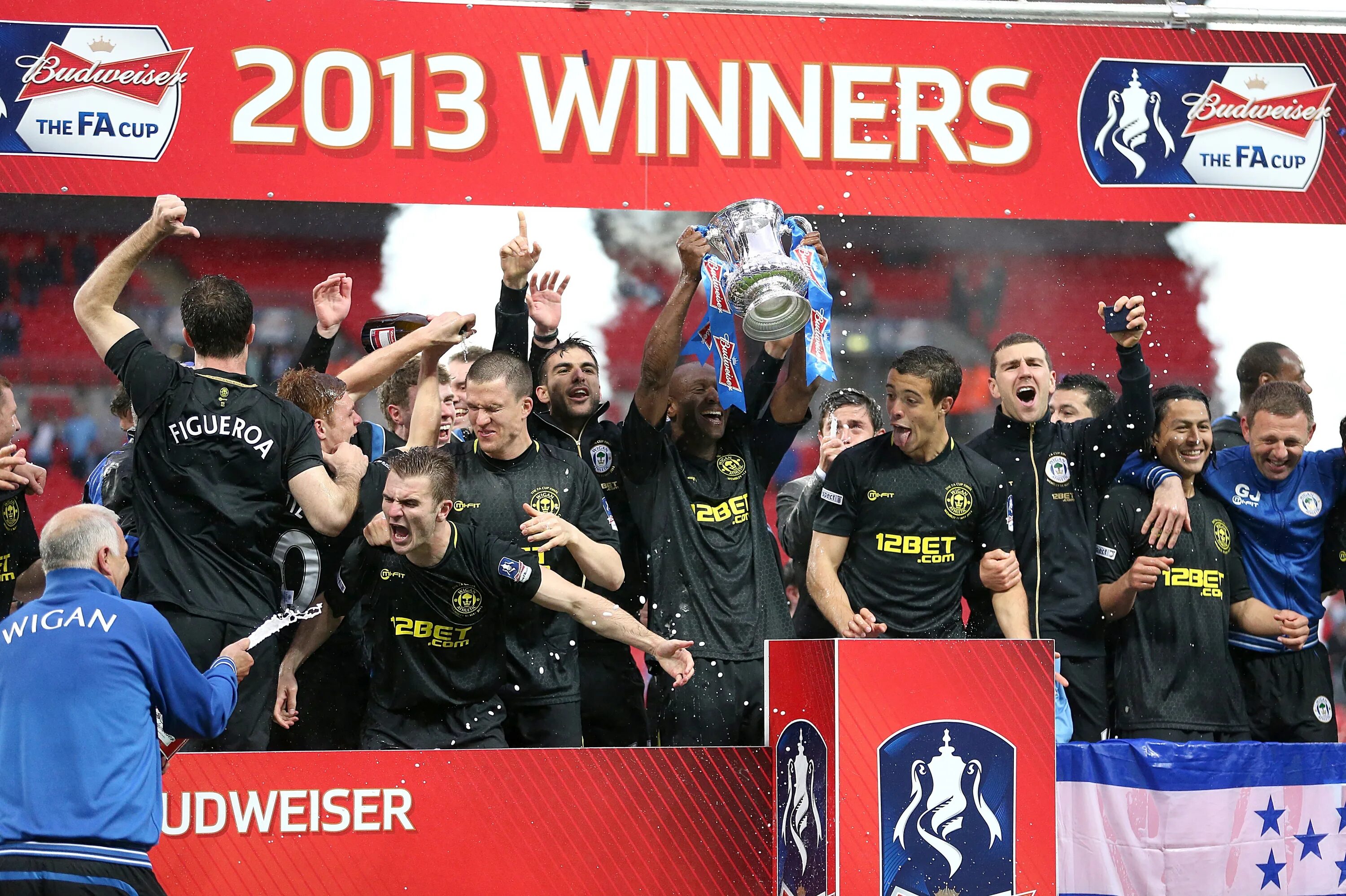 Cup 2013. Fa Cup winner. Wigan fa Cup priceless.. Wigan Athletic Awaykit.