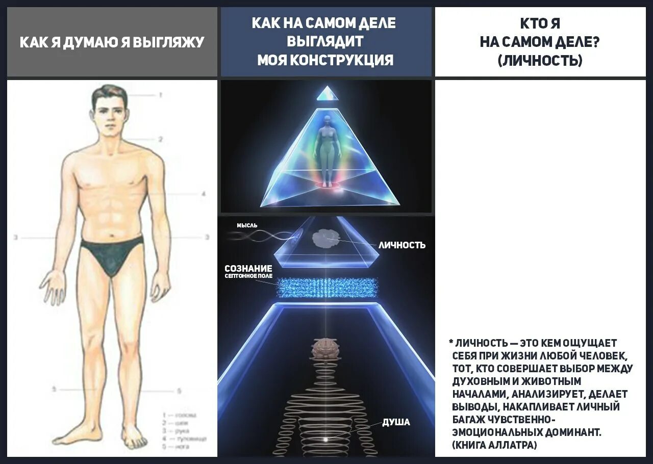 Самом деле находятся в другом. Энергетическая структура человека. Пирамидальная структура человека. Энергетическая структура человека АЛЛАТРА. Энергетическое строение человека пирамида.