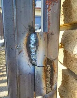 Как варить петли на ворота