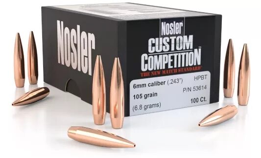 6 мм магазин. Пуля Nosler 6mm HPBT 105grn Box 250шт. Пули Бергер 90 gr. Target BT. Пули Нослер 243. 6 Mm Калибр.