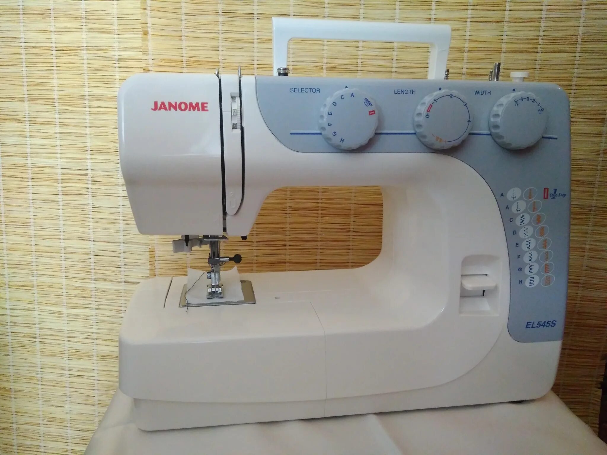 Janome 545s. Janome el 545s. Швейная машинка Janome 545s. Janome el545s выпуск. Обзор джаном