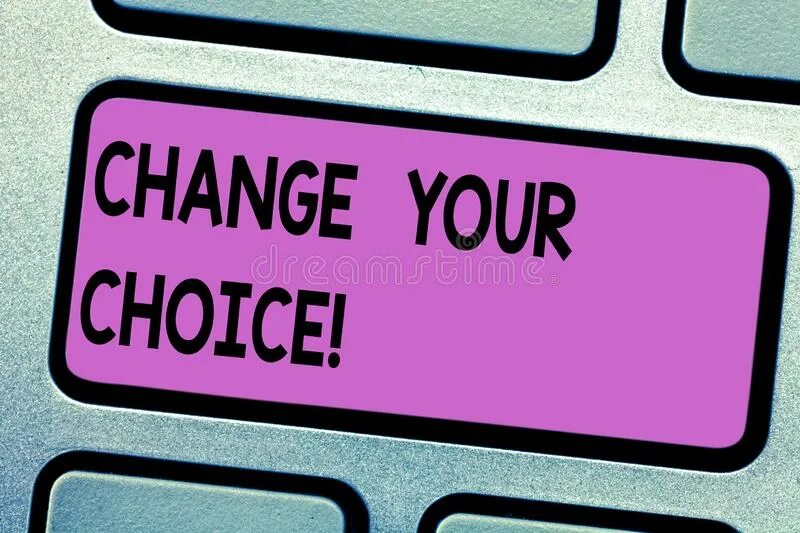 Choice text. Choice text