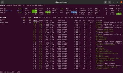 Проверка ubuntu